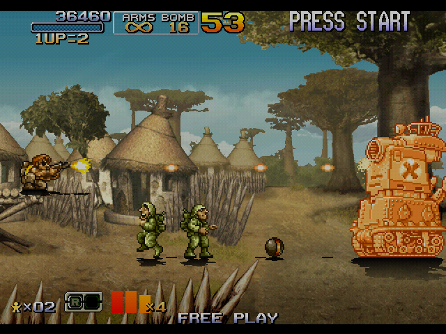 Metal Slug 6 screenshot 5 for Playstation 2